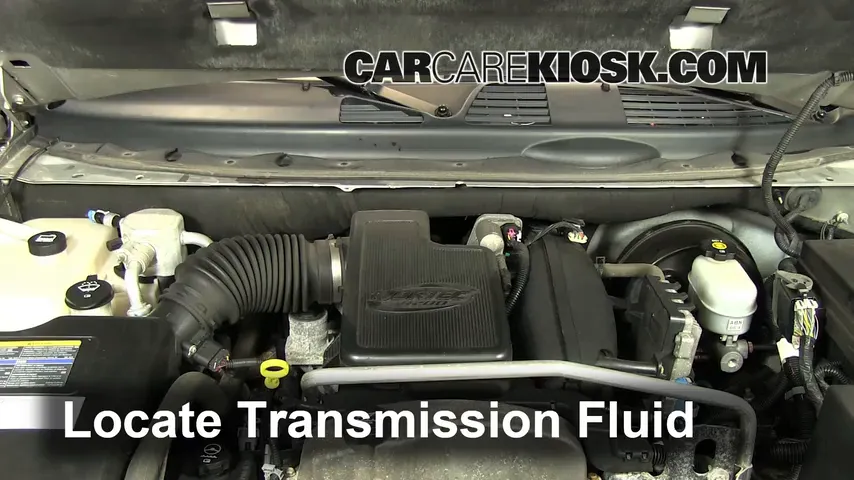 2006 Chevrolet Trailblazer LT 4.2L 6 Cyl. Transmission Fluid Check Fluid Level